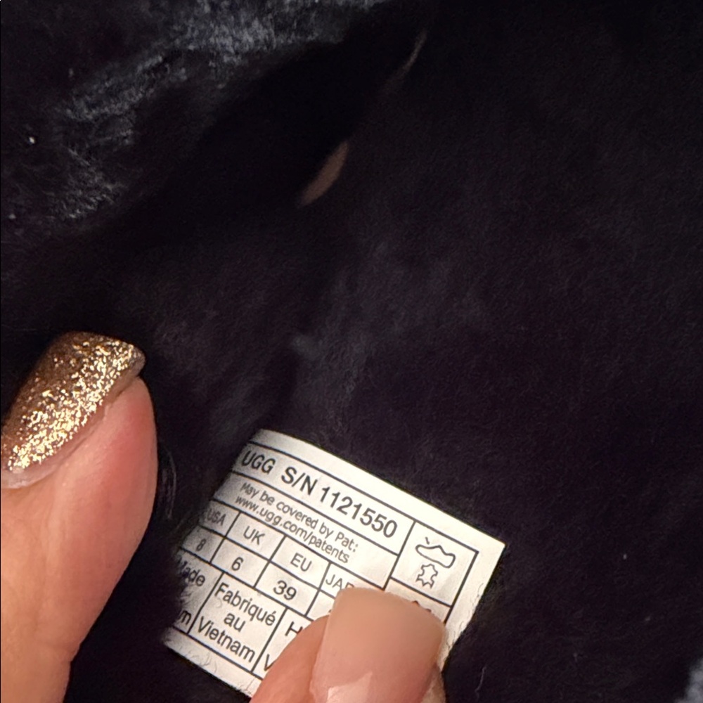 NWT UGG Black Disco Cross Slide - Picture 5 of 6